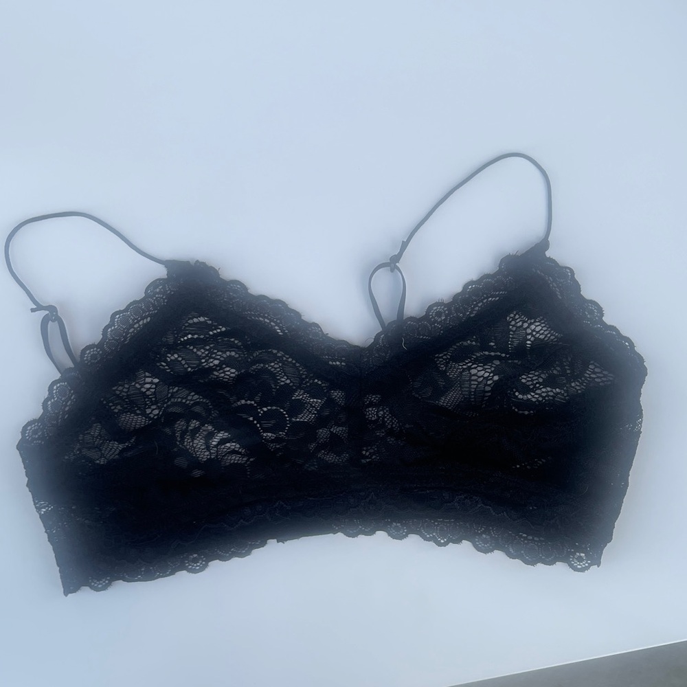 Cute Booty Lounge Black Lace Bandeau